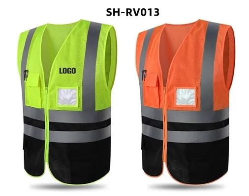 Связанная жилета безопасности конструкции ткани одежда Reflectiv куртки видимости изготовленного на заказ высокая
