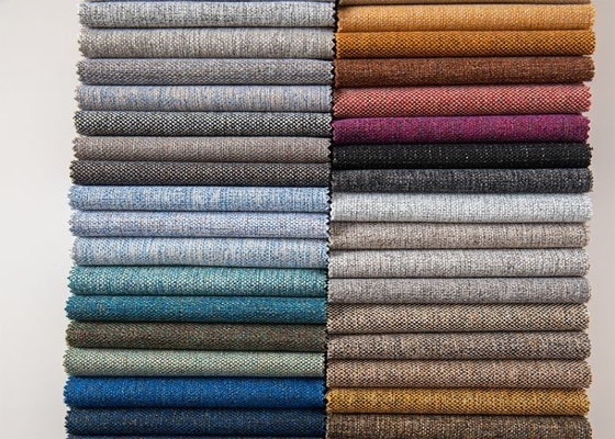 Ткань взгляда белья изготовителя ткани дешевая для домашней ткани белья софы драпирования deco