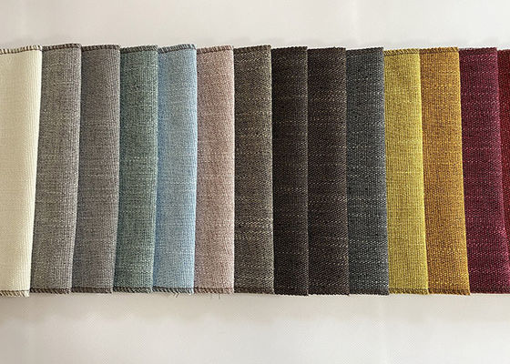Почищенный щеткой Faux ткани софы белья вырабатывает толстую ровницу ткань дома влияния