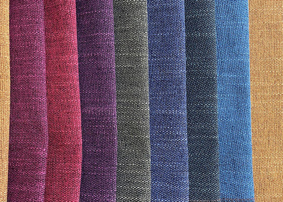 Почищенный щеткой Faux ткани софы белья вырабатывает толстую ровницу ткань дома влияния