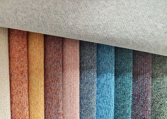 Пряжа ткани софы драпирования 100% полиэстер мягкая простая покрасила сплетенную ткань