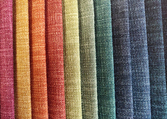 Хлопко-бумажная ткань белья ткани 100% полиэстер много цветов для софы мебели