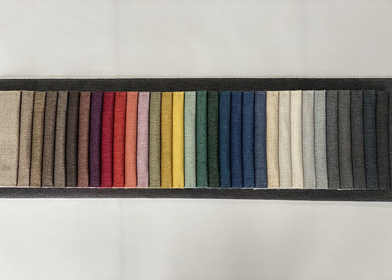 Простая ткань драпирования белья, красочная ткань софы полиэстера