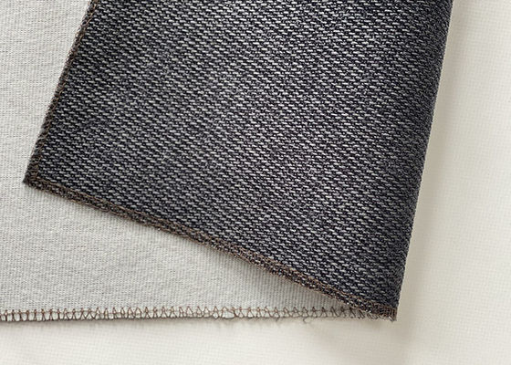 Современный связанный стиль почистил ткань щеткой печати белья драпирования для 100% полиэстер софы