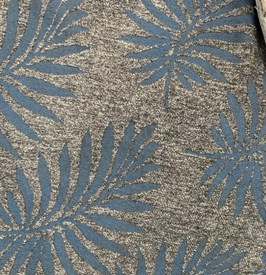 ткань драпирования жаккарда ткани драпирования картины коралла 410gsm сплетенная голубая